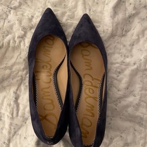 Sam Edelman size 10 suede kitten heels